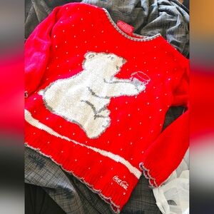 Vintage Coca Cola christmas sweater